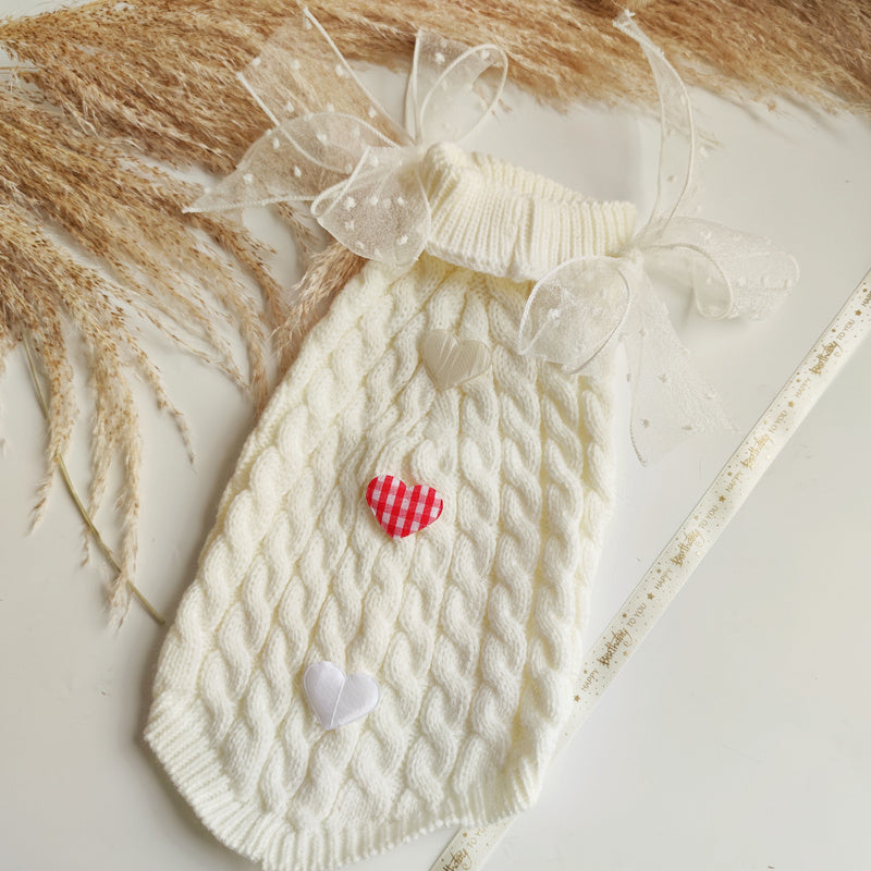 Adorable Pet Winter Sweater – Keep Dogs & Cats Warm