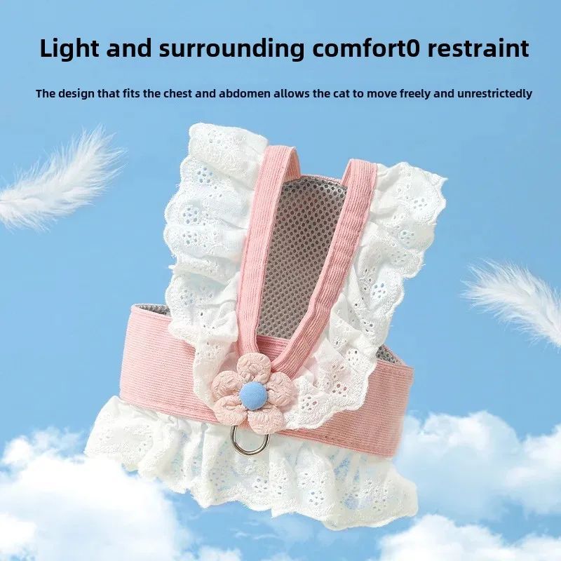 Cute Dog & Cat Summer Harness – Easy Walks