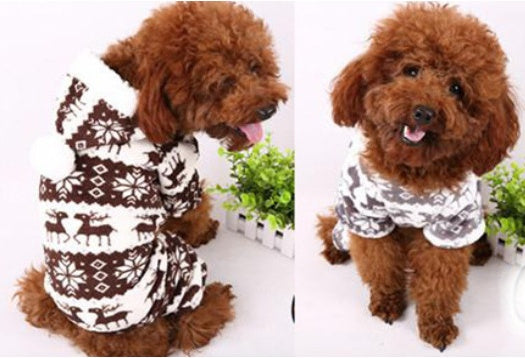 Adorable Fawn Four-Leg Dog Outfit – Cozy Pet Clothes