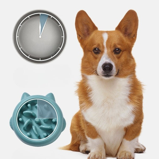 Home Slow Feeder Dish – Prevent Gulping and Overeating