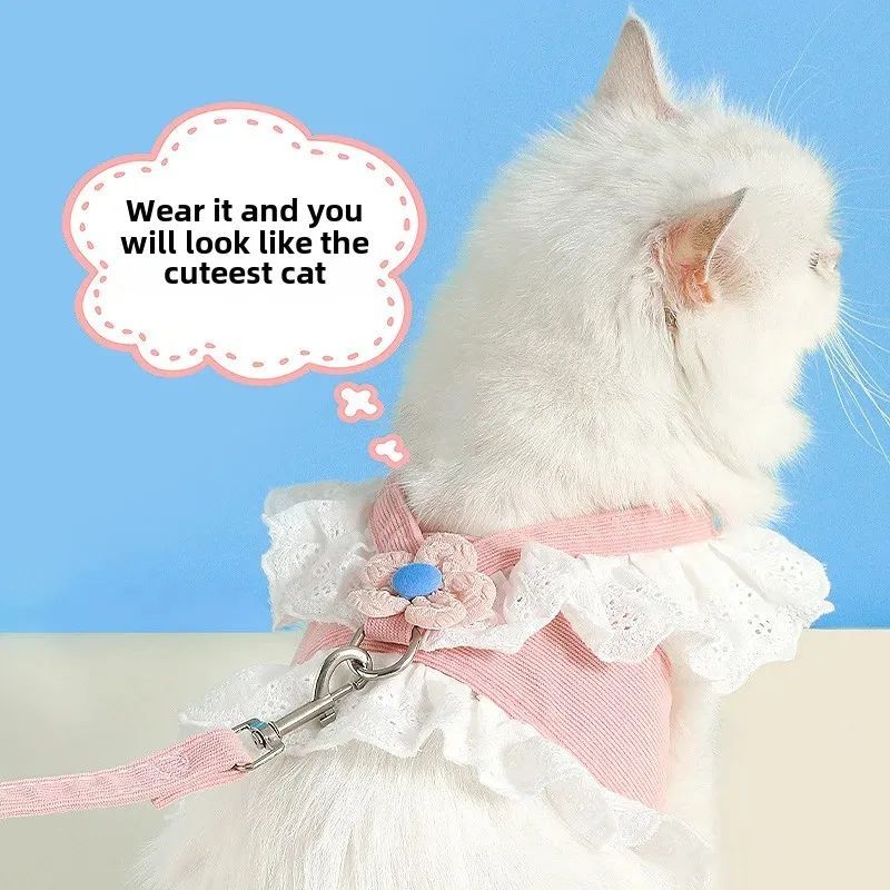 Cute Dog & Cat Summer Harness – Easy Walks