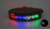 LED Display Dog Harness – Stylish Nighttime Visibility