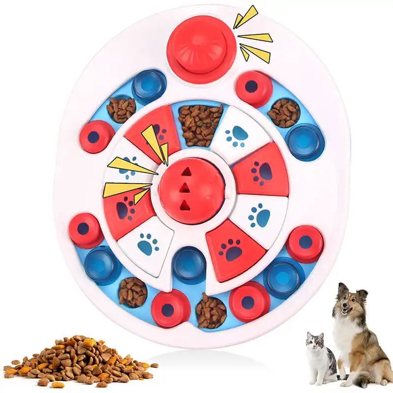 Interactive Dog Puzzle Toy – Fun, Rewarding Feeding Game