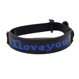 LED Display Dog Harness – Stylish Nighttime Visibility