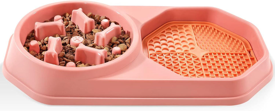 Healthy Slow Feeder Bowl – Prevents Gulping & Choking