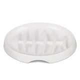 Anti-Gulping Cat & Dog Bowl – Slow Eating Made Fun