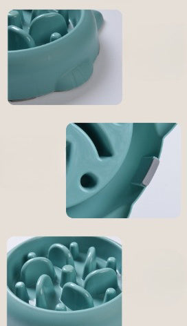 Home Slow Feeder Dish – Prevent Gulping and Overeating