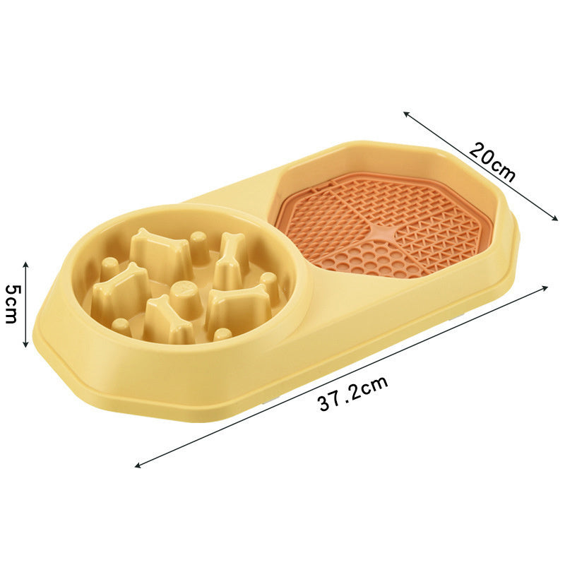 Healthy Slow Feeder Bowl – Prevents Gulping & Choking