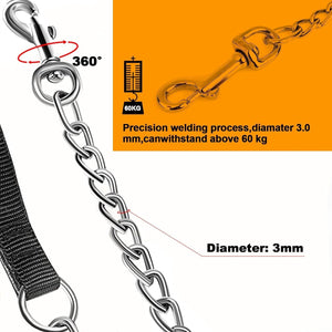 Heavy-Duty Chew-Proof Dog Leash with Padded Handle
