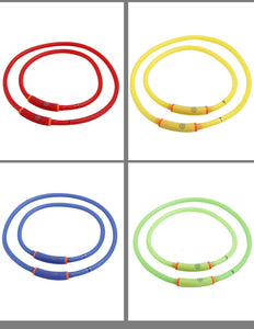 Waterproof LED Dog Collar – Rechargeable Luminous Night Safety