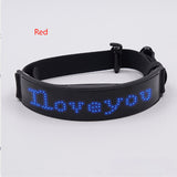 LED Display Dog Harness – Stylish Nighttime Visibility