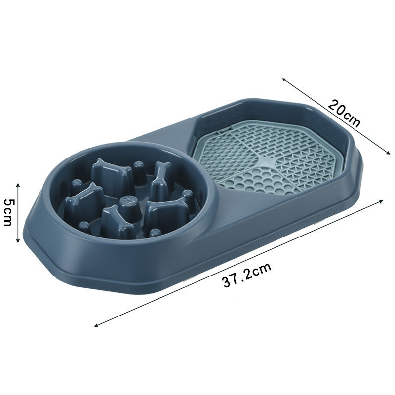 Healthy Slow Feeder Bowl – Prevents Gulping & Choking