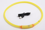 Waterproof LED Dog Collar – Rechargeable Luminous Night Safety