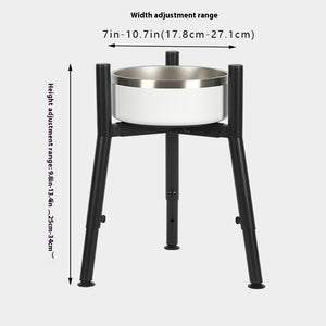 Easy-Adjust Dog Bowl Bracket – Happy Eating Guaranteed