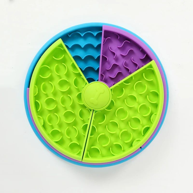 Interactive Slow Feeder Dog Bowl – Healthy Eating Made Easy