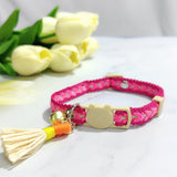 Adjustable Cat Collar – Safety Buckle with Bell