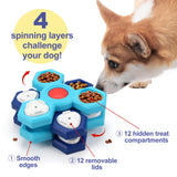 4-Layer Slow Feeder Bowl – Fun Mealtime for Dogs