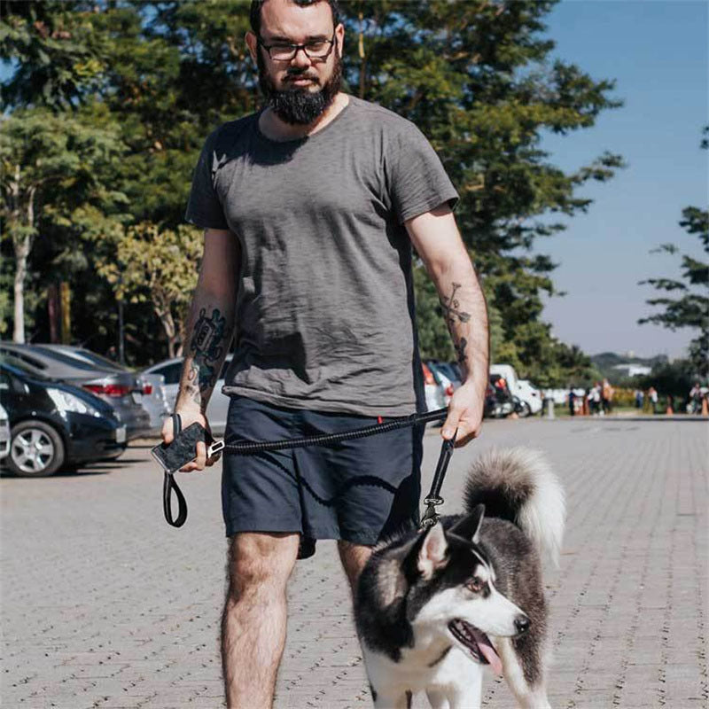 Strong Bungee Dog Leash for Large and Medium Dogs