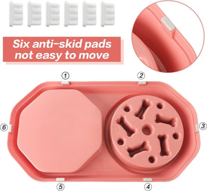 Healthy Slow Feeder Bowl – Prevents Gulping & Choking