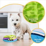 Interactive Slow Feeder Dog Bowl – Healthy Eating Made Easy