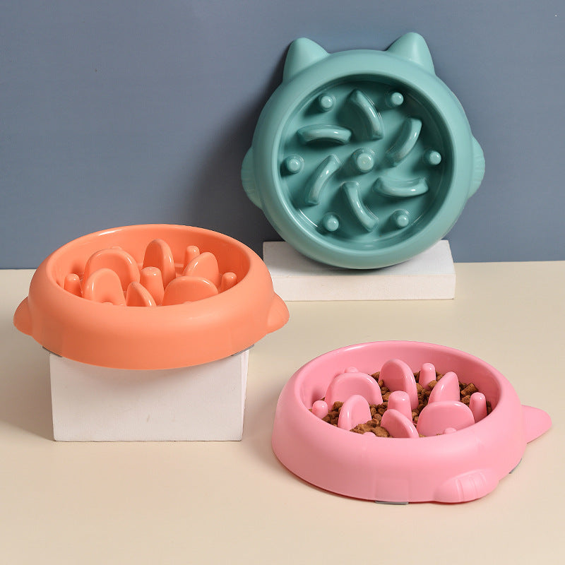 Home Slow Feeder Dish – Prevent Gulping and Overeating