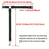 Two-in-One Pet Seat Belt & Leash – Secure Rides