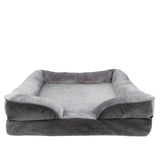 Cozy Plush Dog Sofa – Comfy & Easy to Clean